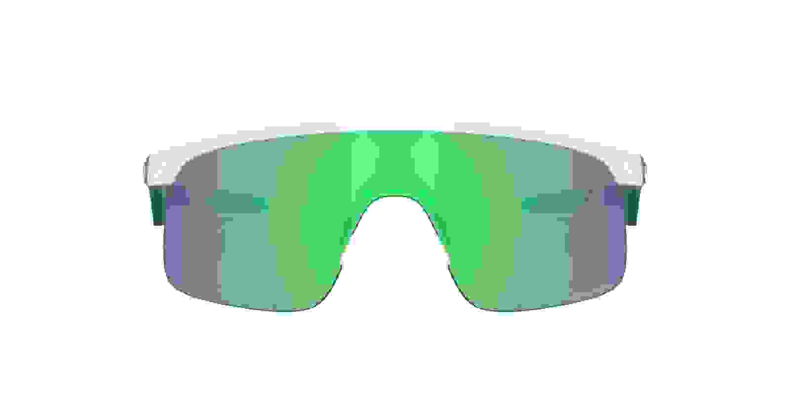 Oakley Resistor Youth Prizm Jade Sunglasses - Matte White